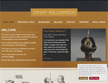 Tablet Screenshot of jonnywilliamson.com